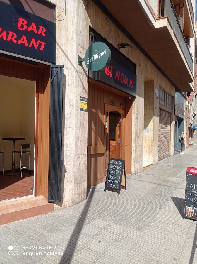 Bar restaurante El Nou 19