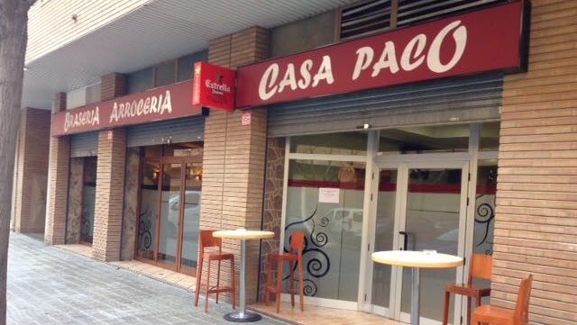 Brasería Arrocería Casa Paco
