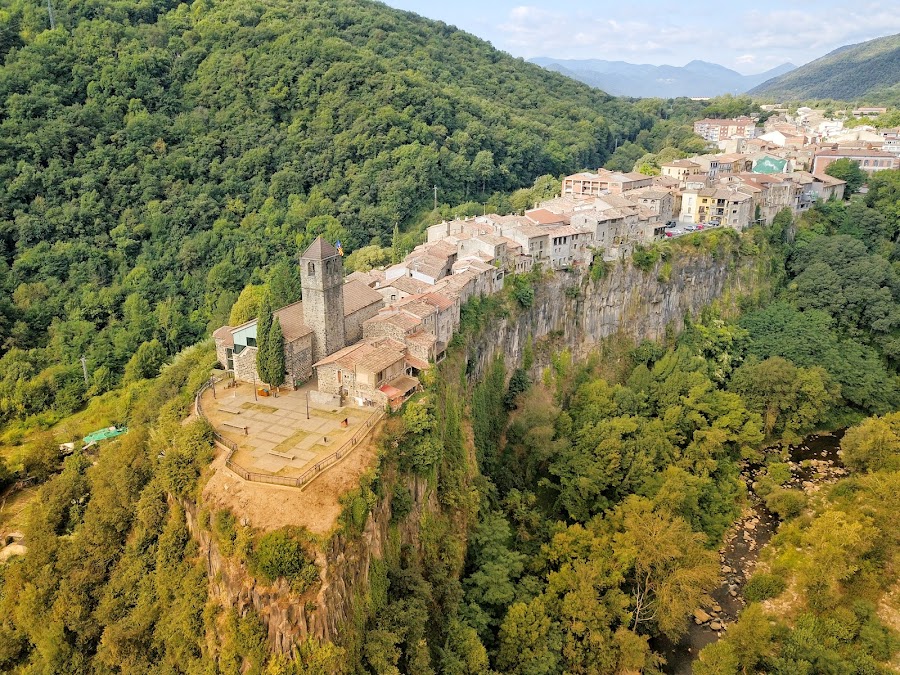 Pasarela-mirador de Castellfollit de la Roca