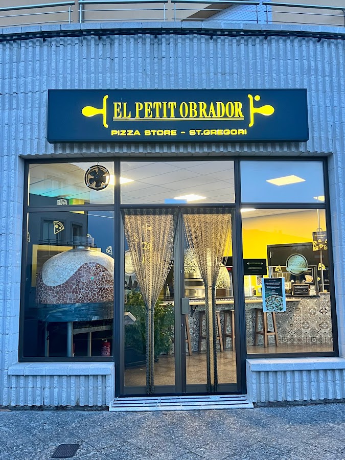 PIZZA El Petit Obrador Sant Gregori