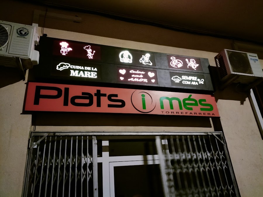 Plats i més